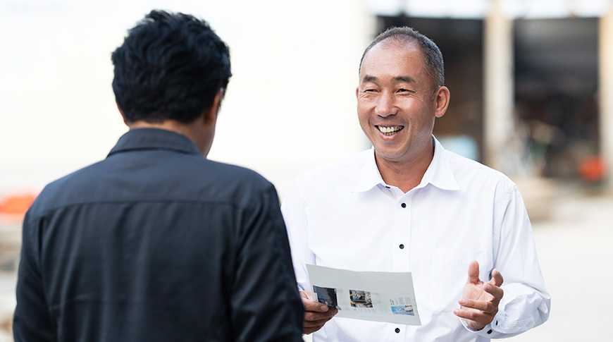 明確な価格設定と分かりやすいご説明